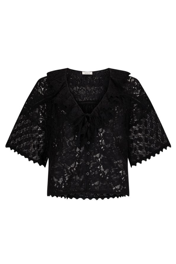 Lux-Lisbon-LaceBlouse-Onyx-FRONT-WHITE
